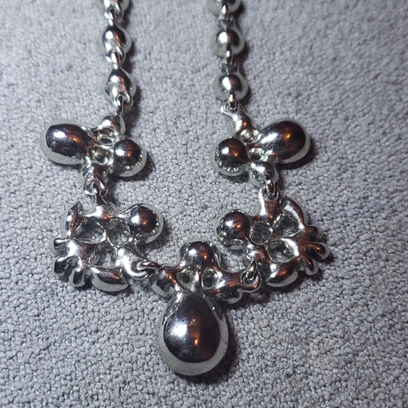 Givenchy adjustable length pave jewels necklace - Picture 4 of 6